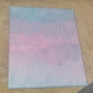Abstract Pastel Canvas Art